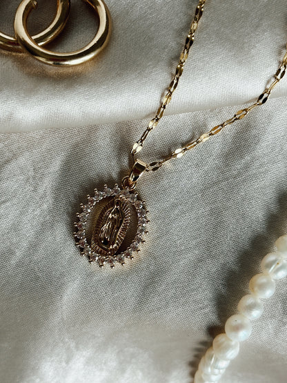 Mother Mary Necklace - Perfect Religious Gift